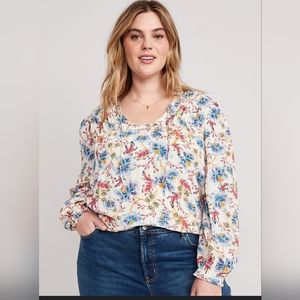 NWOT Old Navt Women's Blouse size large